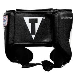 TITLE Boxing Aerovent Elite USA Boxing Competition Headgear – With Cheeks -Sports Boxing ACHEX BK 4