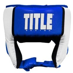 TITLE Boxing Aerovent Elite USA Boxing Competition Headgear – Open Face -Sports Boxing ACHEX1 BL 2