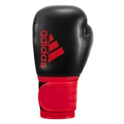 Adidas Hybrid 100 Boxing Gloves -Sports Boxing ADIH100 BK RD 003