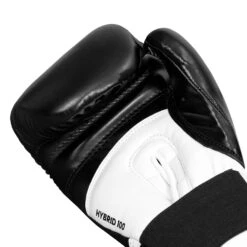 Adidas Hybrid 100 Boxing Gloves -Sports Boxing ADIH100 BK WH 005