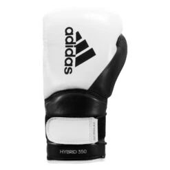 Adidas Hybrid 350 Elite Training Gloves -Sports Boxing ADIH350TG WH BK 3