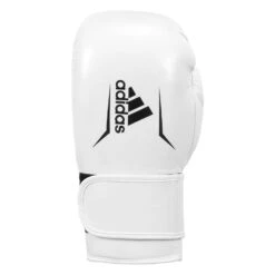 Adidas Speed 175 Leather Training Gloves 21 Adidas Speed 175 Leather Training Gloves -Sports Boxing ADISBG175 WH BK 003