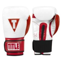 TITLE Boxing All Heart Bag Gloves 2.0 24 TITLE Boxing All Heart Bag Gloves 2.0 -Sports Boxing AHABG2 WH RD 1 1