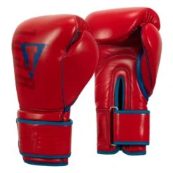 TITLE Boxing Throwback 1998 Anniversary Bag Glove -Sports Boxing AVTFBG RD BL 2