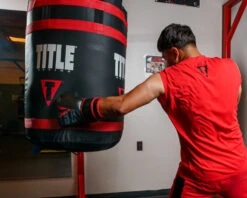 TITLE Boxing Throwback 1998 Anniversary Bag Glove -Sports Boxing AVTFBGBK 2