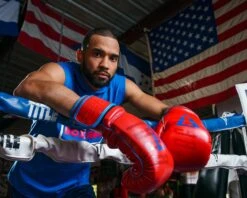 TITLE Boxing Throwback 1998 Anniversary Bag Glove -Sports Boxing AVTFBGRDBL 1