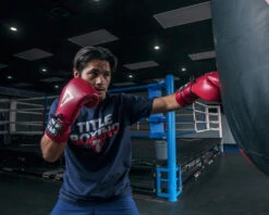 TITLE Boxeo Mexican Leather Lace Training Gloves Quatro 27 TITLE Boxeo Mexican Leather Lace Training Gloves Quatro -Sports Boxing BATGL4RD 1