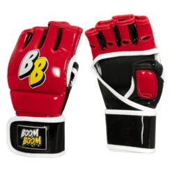 BOOM BOOM Boxing Bomber Youth MMA Gloves 17 BOOM BOOM Boxing Bomber Youth MMA Gloves -Sports Boxing BBMMGY RD BK WH 02