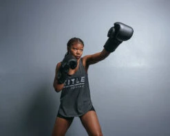 TITLE Black Blitz Sparring Gloves 15 TITLE Black Blitz Sparring Gloves -Sports Boxing BKBBGBK 1