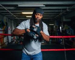 TITLE Black Blitz Micro Mitts -Sports Boxing BKBPMBK 4