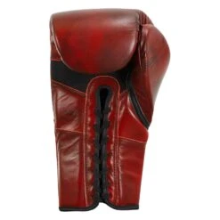 TITLE Boxing Blood Red Leather Sparring Gloves -Sports Boxing BRSG 4