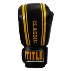 TITLE Classic Speed Boxing Gloves 23 TITLE Classic Speed Boxing Gloves -Sports Boxing CABG12 BK GD 3