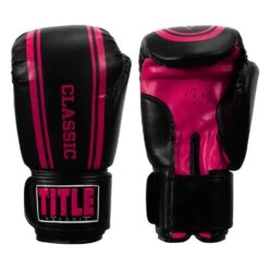 TITLE Classic Speed Boxing Gloves 37 TITLE Classic Speed Boxing Gloves -Sports Boxing CABG12 BK PK 1