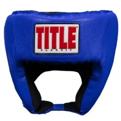 TITLE Classic USA Boxing Competition Headgear – Open Face -Sports Boxing CACHX1 BL 2