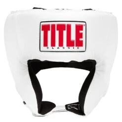 TITLE Classic USA Boxing Competition Headgear – Open Face -Sports Boxing CACHX1 WH 2
