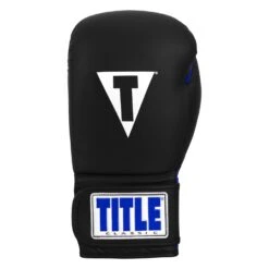 TITLE Classic Fitness Boxing Gloves 27 TITLE Classic Fitness Boxing Gloves -Sports Boxing CRBG BK BL 03