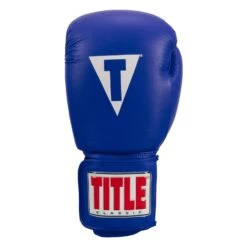 TITLE Classic Leather Elastic Training Gloves 2.0 -Sports Boxing CTSGV2 BL 03