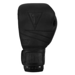 TITLE Black Bolstered Leather Bag Gloves 10 TITLE Black Bolstered Leather Bag Gloves -Sports Boxing DBBG BK 03