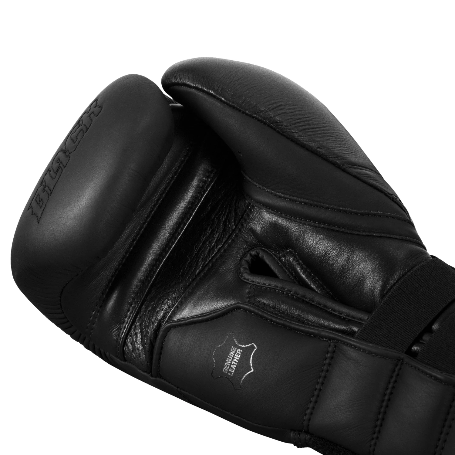 TITLE Black Bolstered Leather Bag Gloves 6 TITLE Black Bolstered Leather Bag Gloves - Image 6