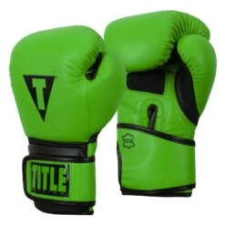 TITLE Boxing Dauntless Training Gloves -Sports Boxing DNTTG GN BK 2