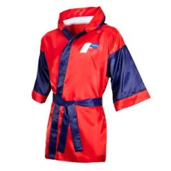 Fighting Full Length Robe 30 Fighting Full Length Robe -Sports Boxing FFLR RD BL 2