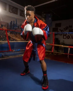 Fighting Full Length Robe 29 Fighting Full Length Robe -Sports Boxing FFLRRDBL 1