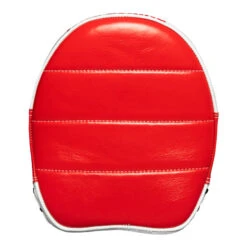 TITLE Boxing Fighting Fresh Leather Punch Mitts -Sports Boxing FFPM RD WH 2