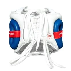 Fighting Leather No Contact Headgear -Sports Boxing FFSHG2 WH 4