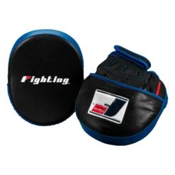 Fighting Freedom Leather Focus Mitts 19 Fighting Freedom Leather Focus Mitts -Sports Boxing FLFM2 BK 5