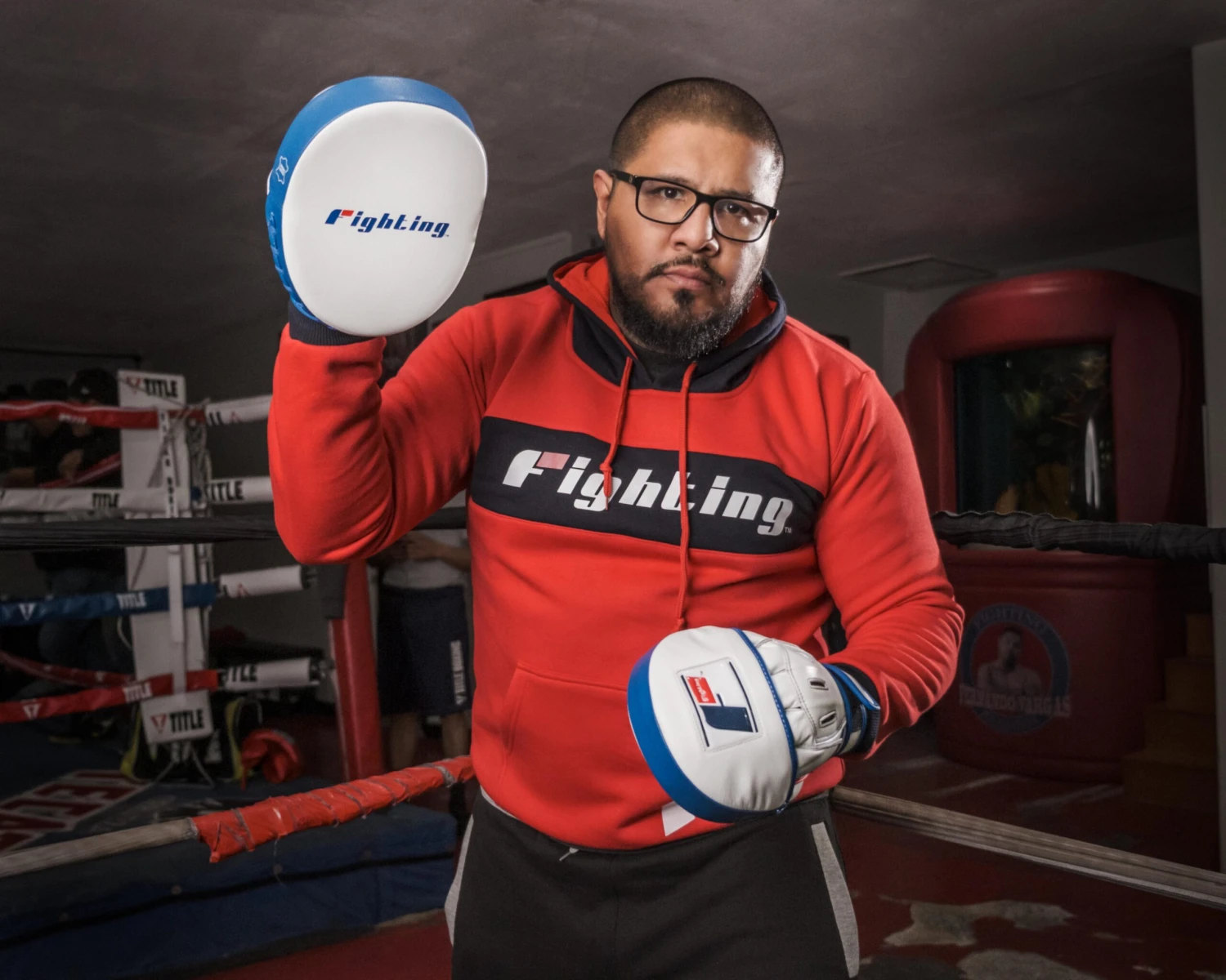 Fighting Freedom Leather Focus Mitts 16 Fighting Freedom Leather Focus Mitts - Image 16