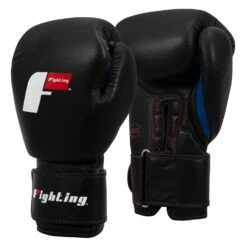 Fighting Leather Heavy Bag Gloves 16 Fighting Leather Heavy Bag Gloves -Sports Boxing FLHBG2 BK 2