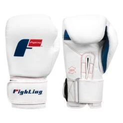 Fighting Leather Heavy Bag Gloves 20 Fighting Leather Heavy Bag Gloves -Sports Boxing FLHBG2 WH 1