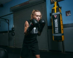 Fighting Leather Training Gloves 26 Fighting Leather Training Gloves -Sports Boxing FLTG2BK 2