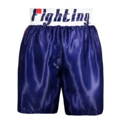 Fighting Professional Boxing Trunks 18 Fighting Professional Boxing Trunks -Sports Boxing FPST BL WH 3