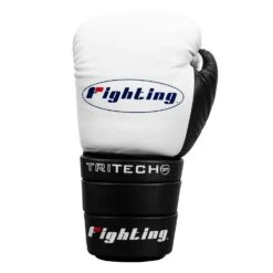 Fighting Tri-Tech Tenacious Lace Training Gloves -Sports Boxing FS3TTGL WH BK 003