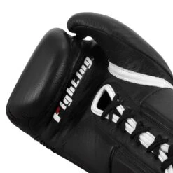 Fighting Fury Professional Lace Training Gloves 33 Fighting Fury Professional Lace Training Gloves -Sports Boxing FSFTGL BK 05