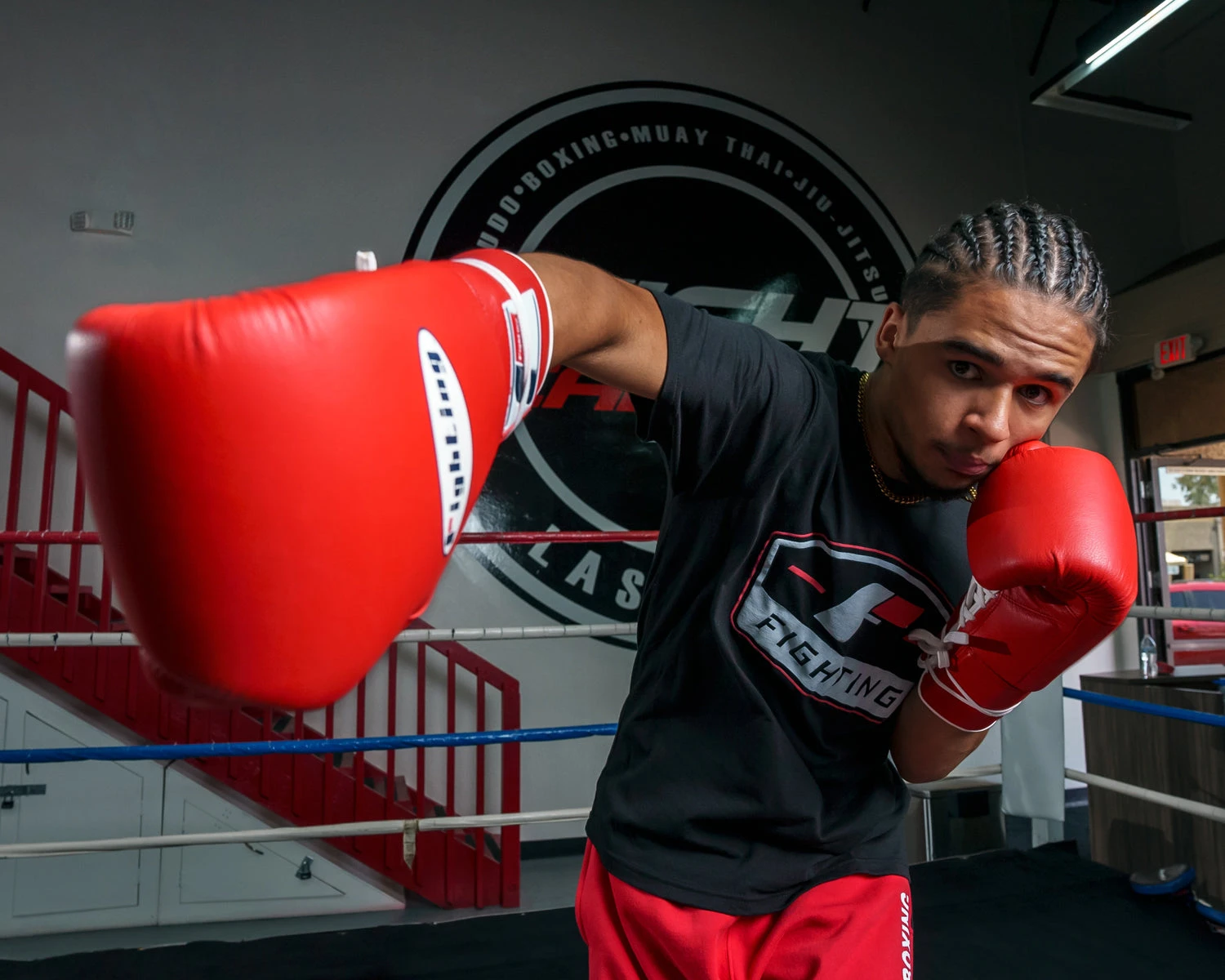 Fighting Fury Professional Lace Training Gloves 9 Fighting Fury Professional Lace Training Gloves - Image 9