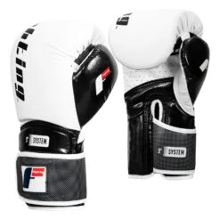 Fighting S2 GEL Power Bag Gloves 20 Fighting S2 GEL Power Bag Gloves -Sports Boxing FSPGBG WH BK 002