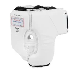 Fighting USA Boxing Competition Open Face Headgear -Sports Boxing FSUOH WH 3