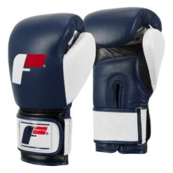 Fighting Force Leather Bag Gloves 17 Fighting Force Leather Bag Gloves -Sports Boxing FTGFBG BL WH BK 2