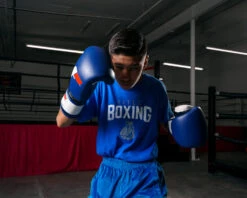 Fighting Force Leather Bag Gloves 22 Fighting Force Leather Bag Gloves -Sports Boxing FTGFBGBLWHBK 1