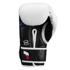 Fighting Ferocity Leather Training Gloves 27 Fighting Ferocity Leather Training Gloves -Sports Boxing FTGTG WH BK BL 4