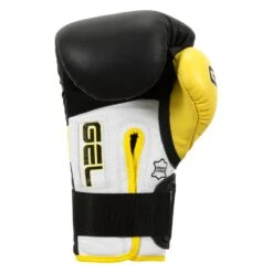 TITLE Boxing Gel Suspense V2T Training Gloves -Sports Boxing GSTGEV2T BK YE 04