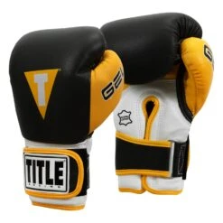 TITLE Boxing Gel World V2T Bag Gloves 31 TITLE Boxing Gel World V2T Bag Gloves -Sports Boxing GTWBGV2T BK YE 02