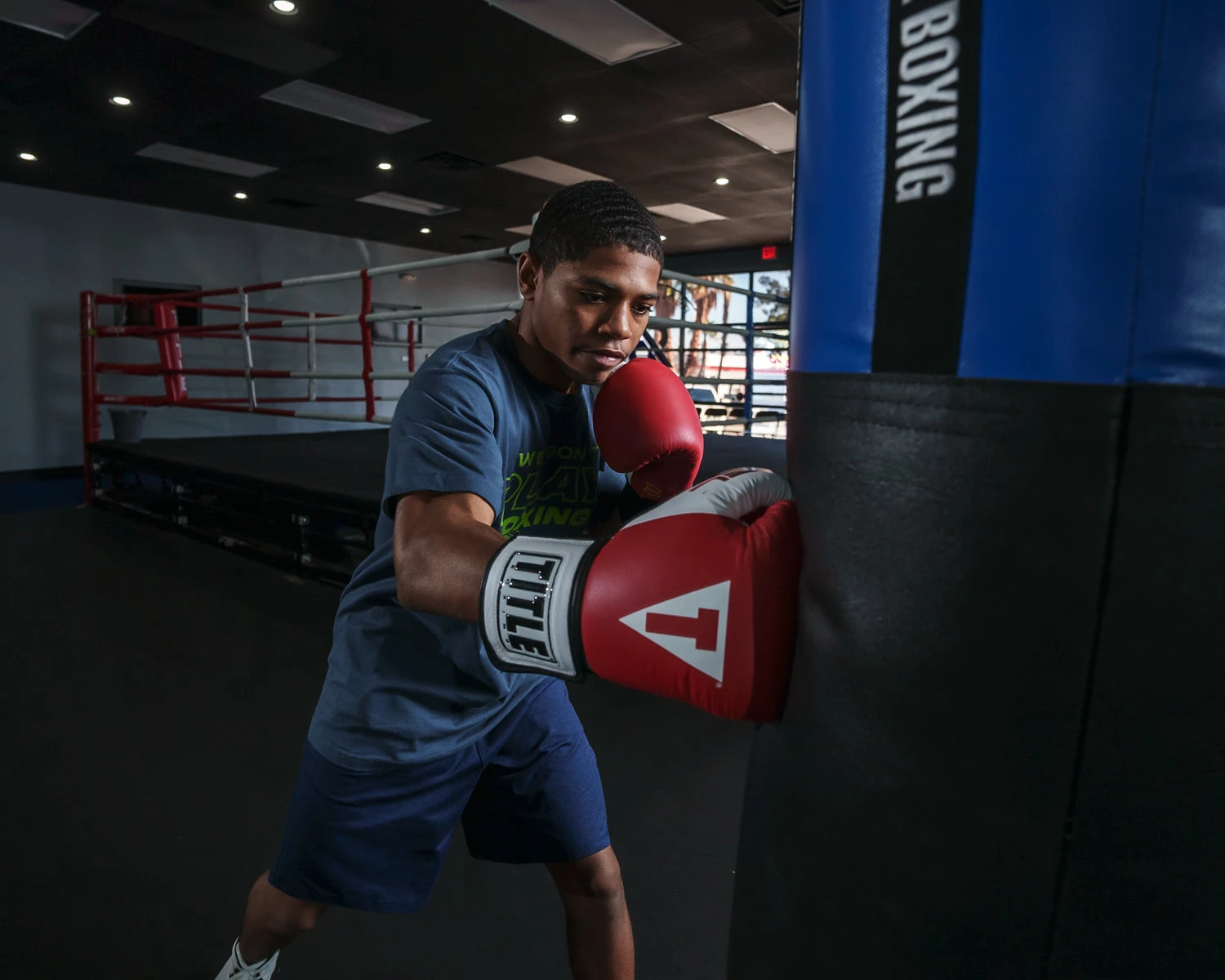 TITLE Boxing Gel World Elastic Training Gloves 11 TITLE Boxing Gel World Elastic Training Gloves - Image 11