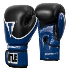 TITLE Boxing Infused Foam Interrogate Training Gloves 2.0 -Sports Boxing IFAITG2 BL BK 2