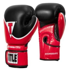 TITLE Boxing Infused Foam Interrogate Training Gloves 2.0 -Sports Boxing IFAITG2 RD BK 2