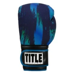 TITLE Boxing Infused Foam Electric Bag Gloves -Sports Boxing IFSEBG BL GN 03