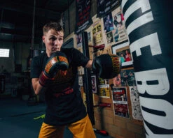 KRONK Boxing Gym Leather Bag Gloves 16 KRONK Boxing Gym Leather Bag Gloves -Sports Boxing KNKBGBKRDGD 3