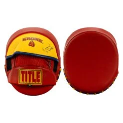 Emanuel Steward's KRONK Boxing Gym Leather Punch Mitts -Sports Boxing KNKPM 1